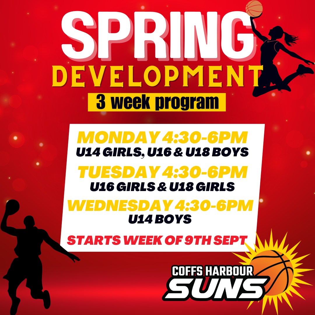 Spring Development - Coffs Harbour Basketball Association